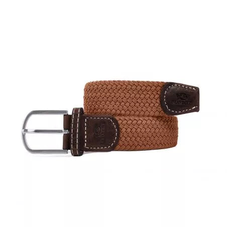 ceinture-tressee-elastique-caramel