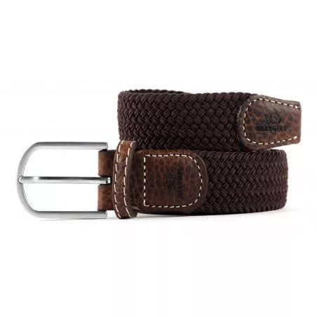 ceinture-tressee-elastique-marron-feuille