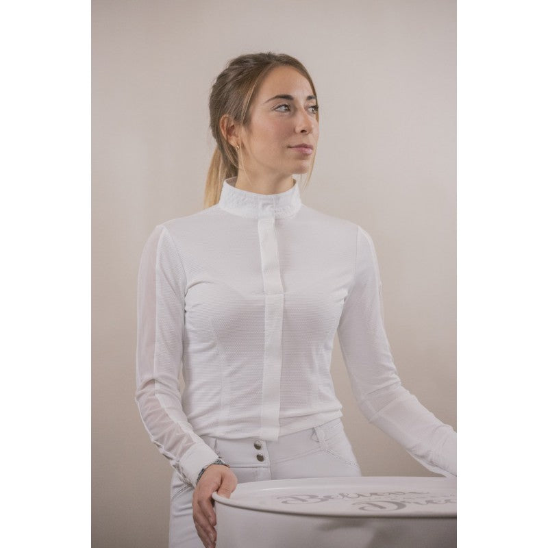 polo-de-concours-penelope-las-miel-manches-longues