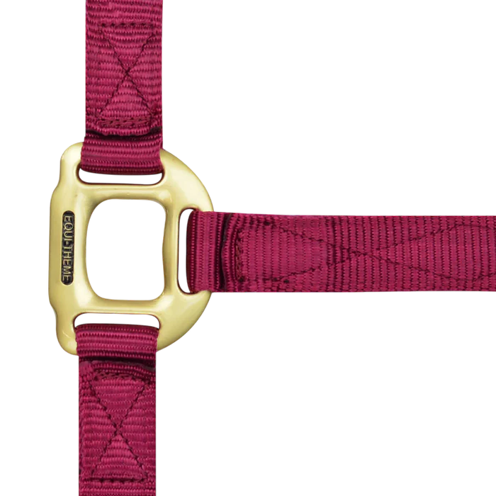 licol-en-nylon-bordeaux-luxe-equitheme